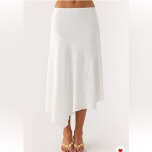 Peppermayo Ignite It Midi Skirt - White